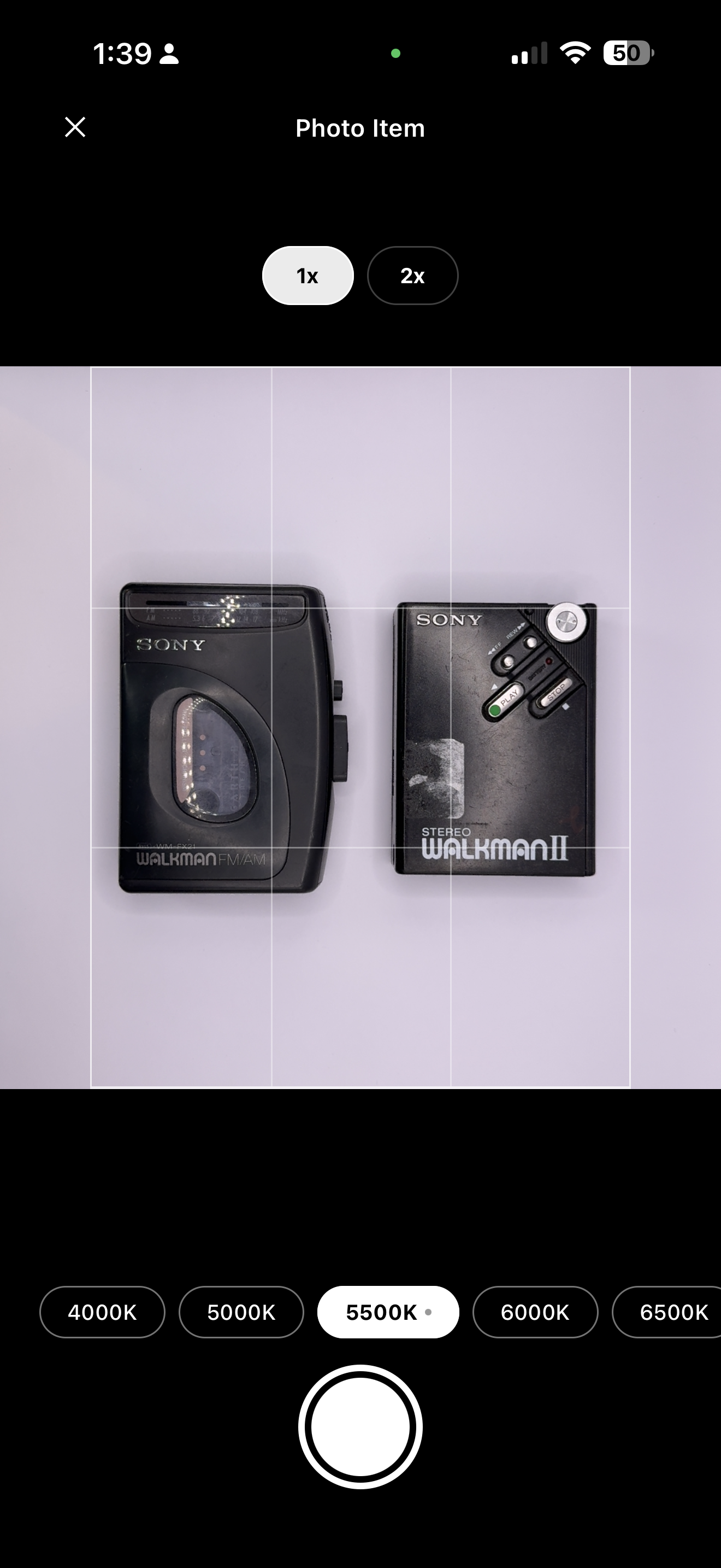 Sprucify mobile capture photos screen